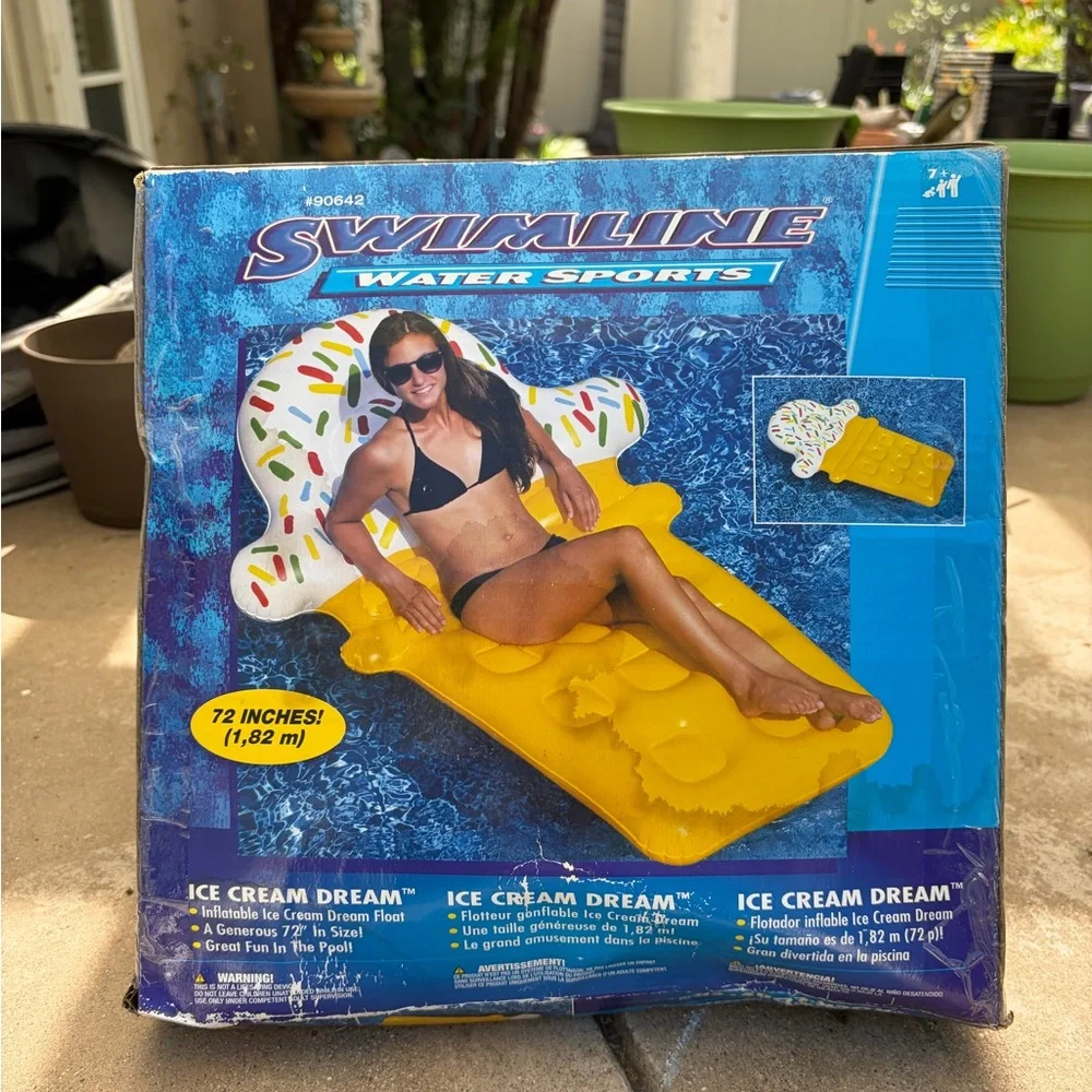 Ice Cream Dream Pool Float 🍦